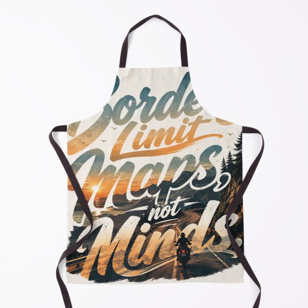 Item preview, Borders Limit Maps, Not Minds designed and sold by Grandtshirt | Creative Print Designs.