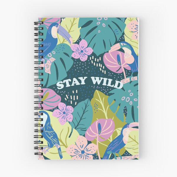Item preview, Colorful Toucans &Tropical Leaves - Stay Wild designed and sold by aneladesigns.