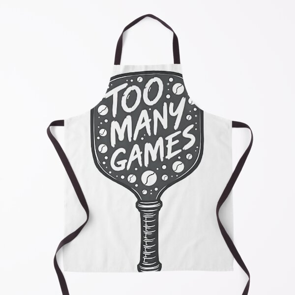Item preview, Pickleball Paddle TOO MANY GAMES Funny Retire Gift Lover designed and sold by Qubivibe.