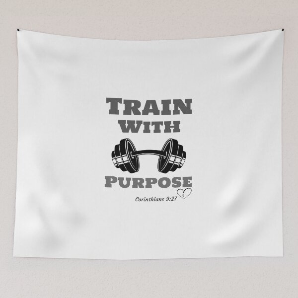 Item preview, Copy of Train with Purpose Black designed and sold by Kingdompurpose.