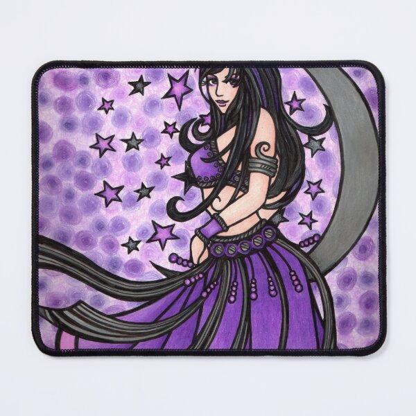 Item preview, Violet Moon Bellydancer designed and sold by lacychenault.