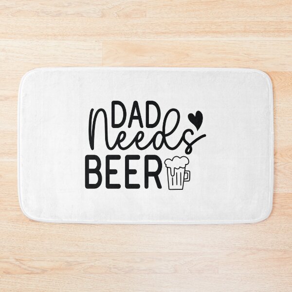 Item preview, Dad Needs Beer - Funny Dad Quotes Retro Vintage Aesthetic Craft Brew Husband Papa Gift designed and sold by FuzionRaptor.