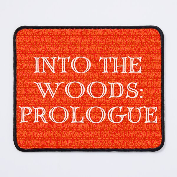 Item preview, Into the woods Lyrics designed and sold by broadwaygirl142.