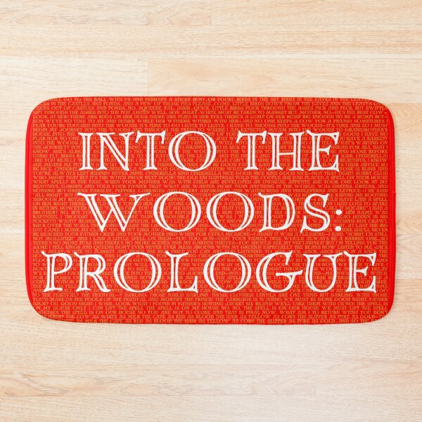 Item preview, Into the woods Lyrics designed and sold by broadwaygirl142.