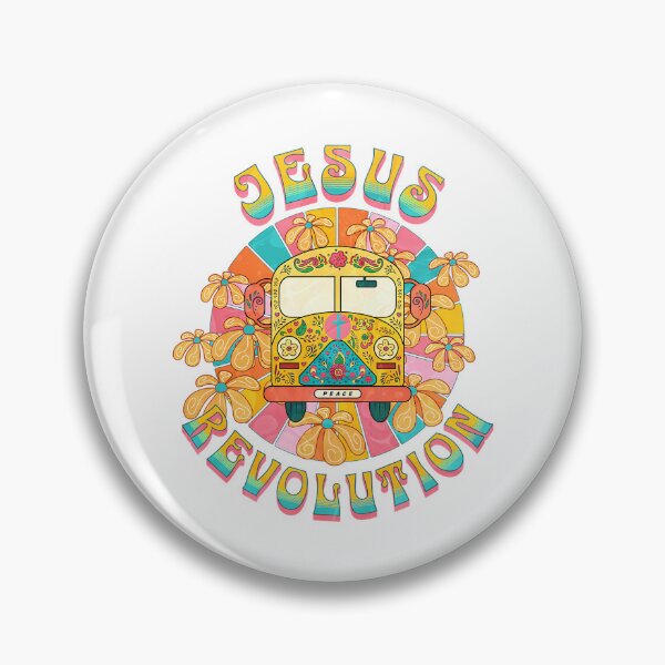 Item preview, Jesus Revolution Van Bus Retro Christian designed and sold by amairev.