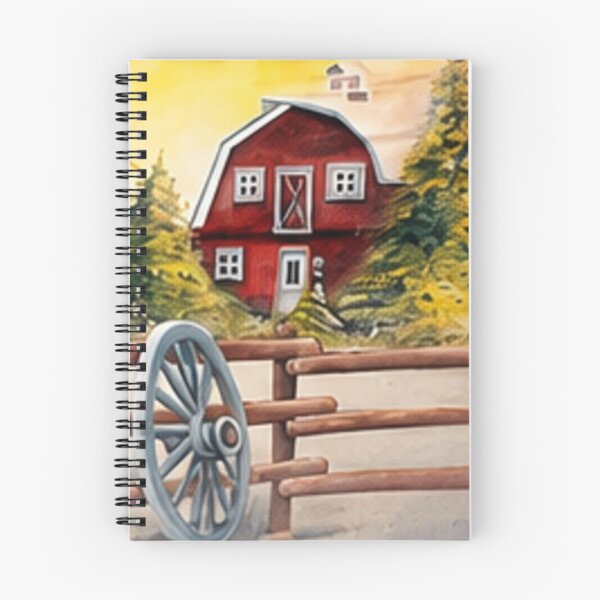 Item preview, Old Barn Wagon Wheel in Winter designed and sold by cbfineartstudio.