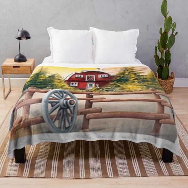 Item preview, Old Barn Wagon Wheel in Winter designed and sold by cbfineartstudio.