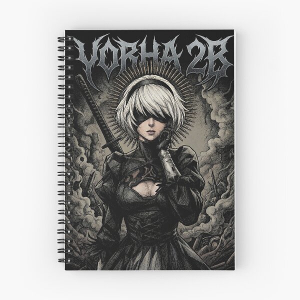 Item preview, Yorha 2B Metal designed and sold by MadShroomPrints.