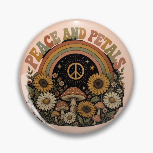 Item preview, Peace and Petals  designed and sold by carthagia.