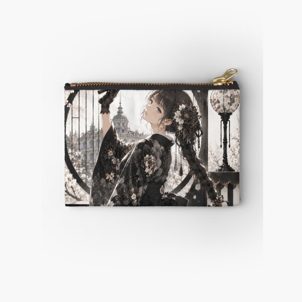 Item preview, Black Hakama Lady designed and sold by Japanese Vibes.