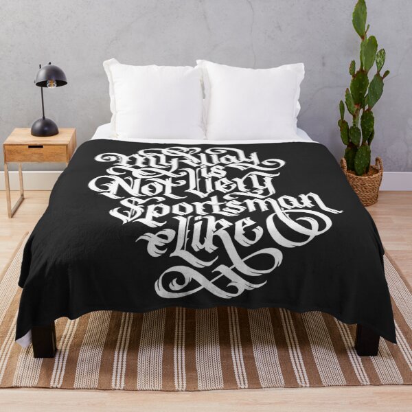 Item preview, My Way Is Not Very Sportsmanlike (White) designed and sold by polliadesign.