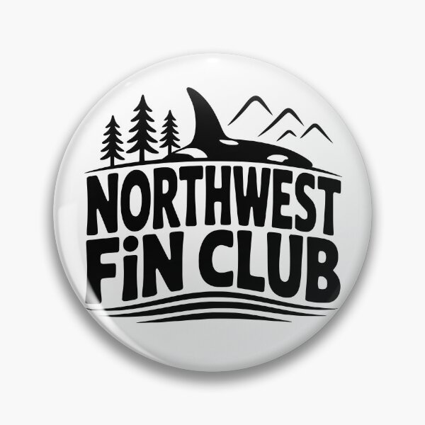 Item preview, Northwest Fin Club designed and sold by theartfulaspie.
