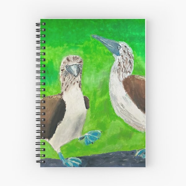 Item preview, Blue-footed Booby duo designed and sold by woodland-towers.