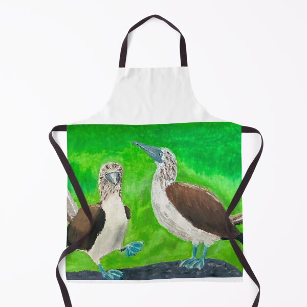 Item preview, Blue-footed Booby duo designed and sold by woodland-towers.