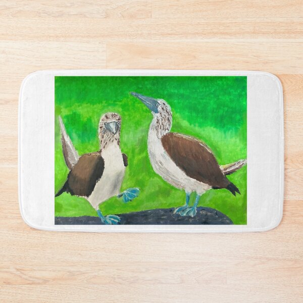 Item preview, Blue-footed Booby duo designed and sold by woodland-towers.