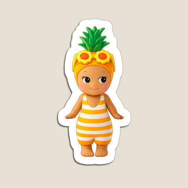 Item preview, Summer Pineapple Sonny Angel designed and sold by stickerjoy01.