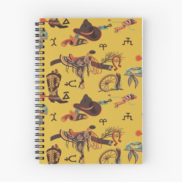 Item preview, Panhandle Slim Western Print in Yellow designed and sold by Raqilu Designs.
