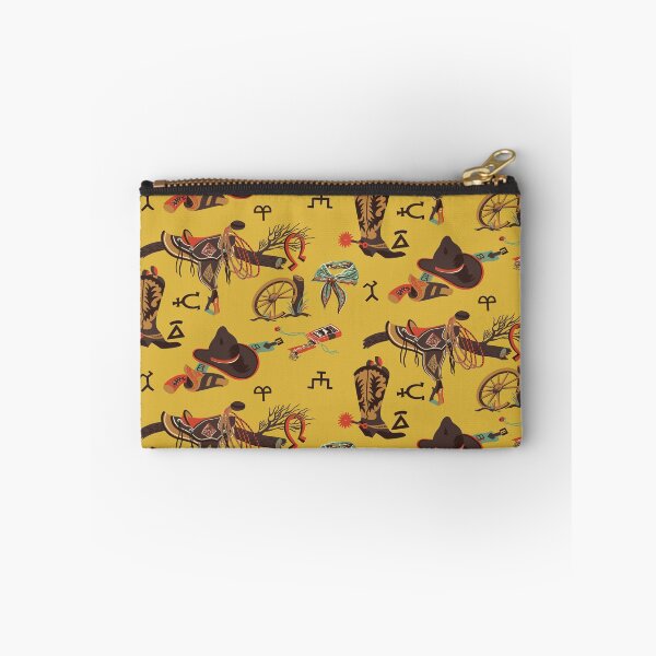Item preview, Panhandle Slim Western Print in Yellow designed and sold by Raqilu Designs.