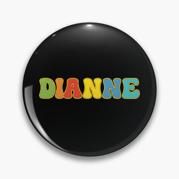 Item preview, ❤️ Dianne Personalized Name Wavy Retro Shirt, Coffee Mug, Sticker Gift designed and sold by HelixPedia.