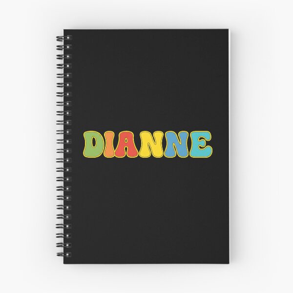 Item preview, ❤️ Dianne Personalized Name Wavy Retro Shirt, Coffee Mug, Sticker Gift designed and sold by HelixPedia.