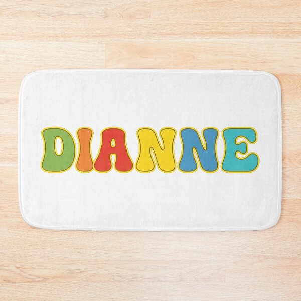 Item preview, ❤️ Dianne Personalized Name Wavy Retro Shirt, Coffee Mug, Sticker Gift designed and sold by HelixPedia.