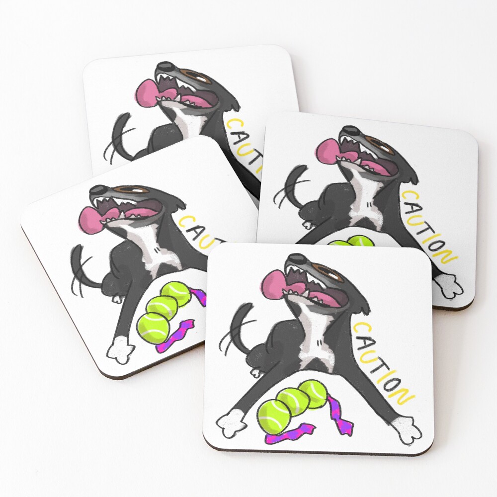 Item preview, Coasters (Set of 4) designed and sold by PerryPaws.