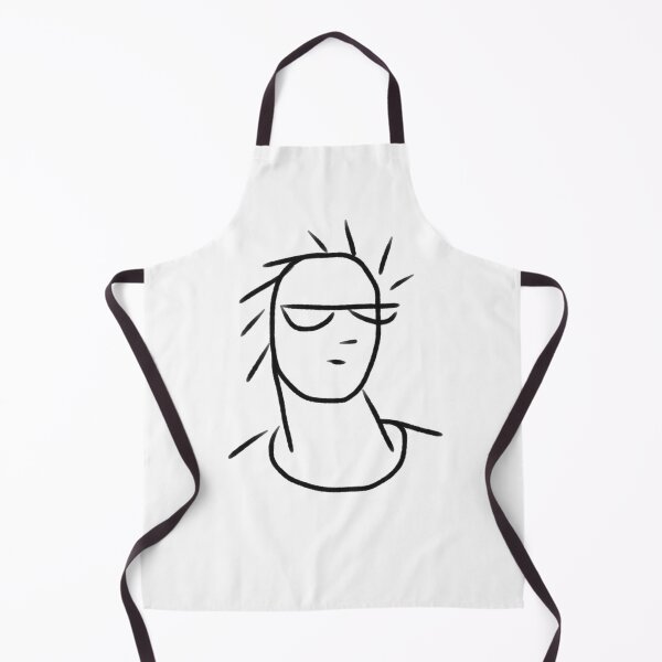 Item preview, Unique People and Facial Expressions. Man wearing specs and with weird hair style. designed and sold by Wiggly Lines.