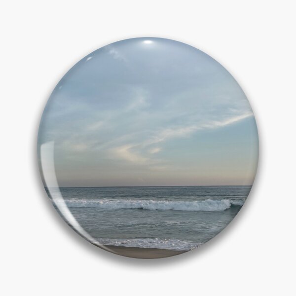 Item preview, Pastel-colored twilight on a tranquil ocean beach designed and sold by Art of Momenz.
