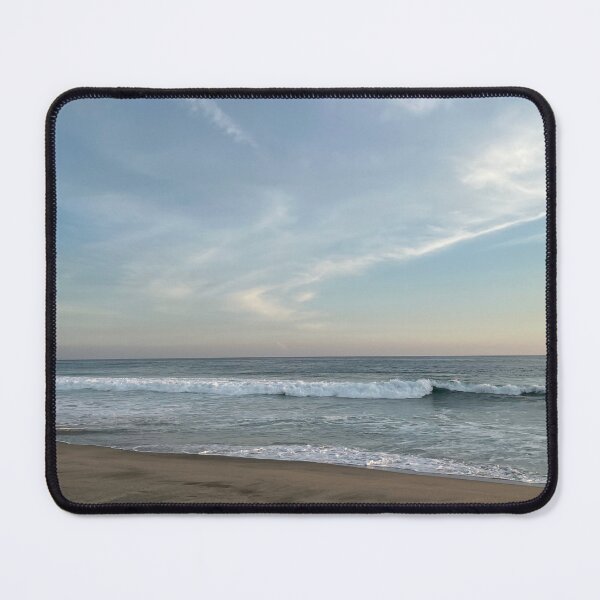 Item preview, Pastel-colored twilight on a tranquil ocean beach designed and sold by Art of Momenz.