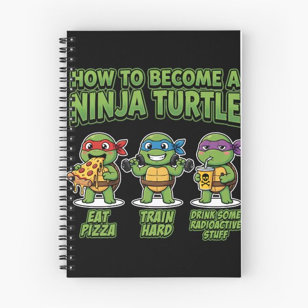 Item preview, How to Become a Ninja Turtle Funny Design designed and sold by TshirtsOnline-.