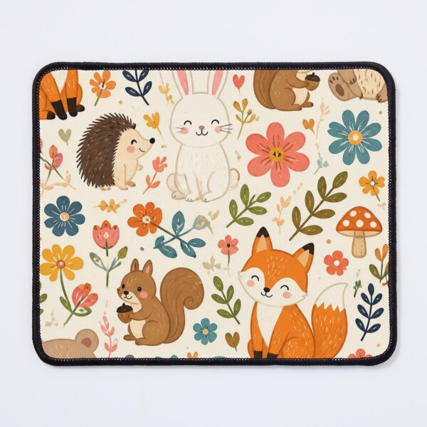 Item preview, Cute Woodland Animals | Forest Friends Nursery Pattern designed and sold by My Gluten Free Life UK.
