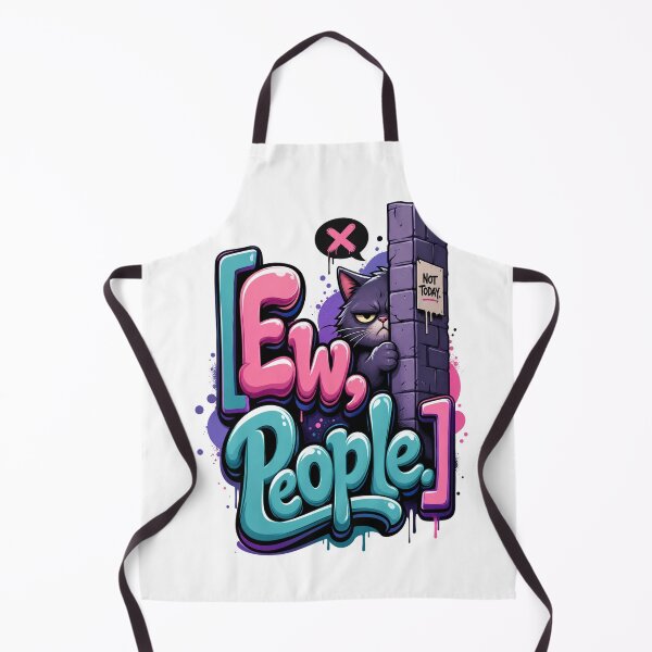 Item preview, Ew People Funny Introvert Grumpy Cat Antisocial designed and sold by Mr-wow.