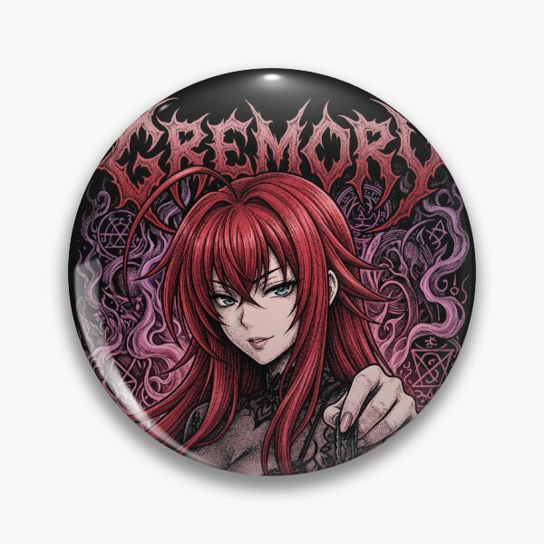 Artikelvorschau, Gremory-Metall entworfen und verkauft von MadShroomPrints.