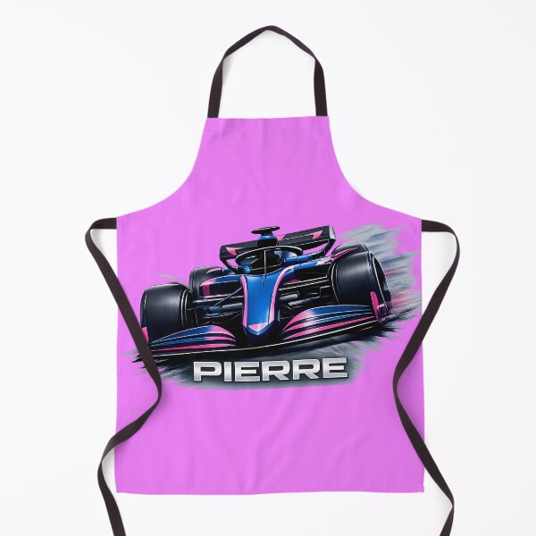 Item preview, Pierre Formula Racing Car Retro Motorsport Illustration designed and sold by KawaiiOrbit.