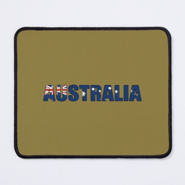 Item preview, Australia text with flag no background designed and sold by CreationsNicB.