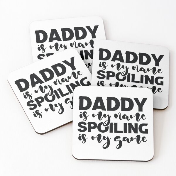 Item preview, Daddy Is My Name Spoiling Is My Game - Funny Dad Quotes Retro Vintage Aesthetic Papa Gift designed and sold by FuzionRaptor.