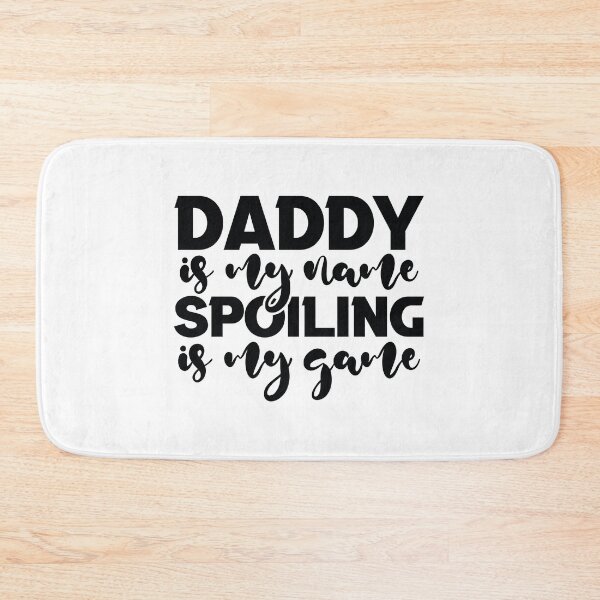 Item preview, Daddy Is My Name Spoiling Is My Game - Funny Dad Quotes Retro Vintage Aesthetic Papa Gift designed and sold by FuzionRaptor.