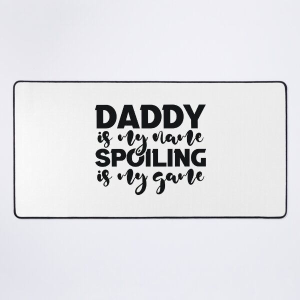 Item preview, Daddy Is My Name Spoiling Is My Game - Funny Dad Quotes Retro Vintage Aesthetic Papa Gift designed and sold by FuzionRaptor.