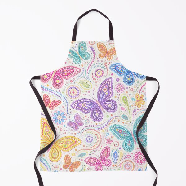 Item preview, Pastel Butterfly Garden Dot Art Pattern designed and sold by 0606PM.