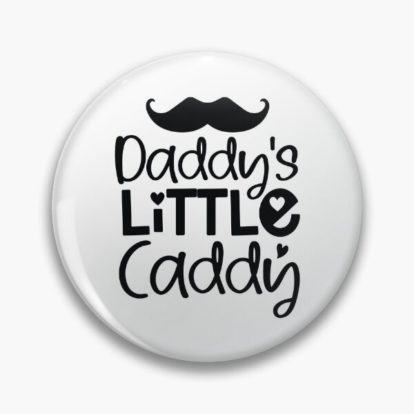 Item preview, Daddys Little Caddy - Funny Dad Quotes Retro Vintage Aesthetic Golf Sport Kids Baby Family Gift designed and sold by FuzionRaptor.