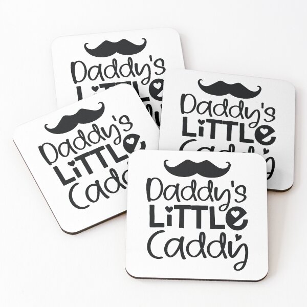 Item preview, Daddys Little Caddy - Funny Dad Quotes Retro Vintage Aesthetic Golf Sport Kids Baby Family Gift designed and sold by FuzionRaptor.