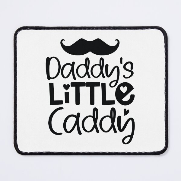 Item preview, Daddys Little Caddy - Funny Dad Quotes Retro Vintage Aesthetic Golf Sport Kids Baby Family Gift designed and sold by FuzionRaptor.