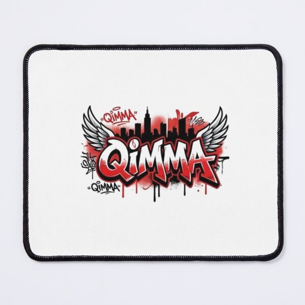 Item preview, QIMMA Vibrant Graffiti Streetwear Typography designed and sold by QIMMADesigns.