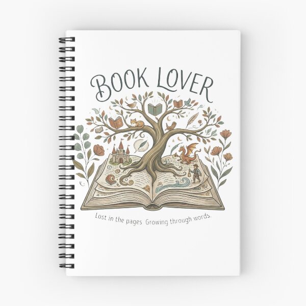 Item preview, Book Lover Fantasy Tree | Magical Reading Illustration | Bookworm Gift | Literary Cottagecore Design designed and sold by TheDigitalArtisianHub.