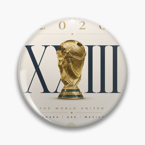 Item preview, 2026 World Football Championship | Minimal Gold Trophy Poster designed and sold by BoomStickers18.