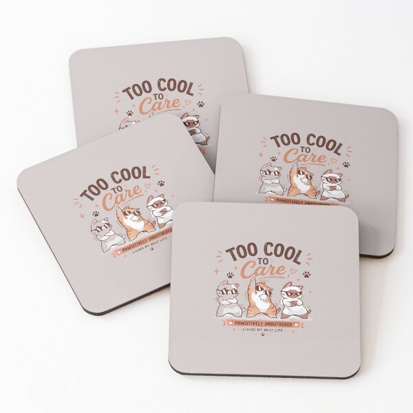 Item preview, Too Cool to Care  designed and sold by aminomen.
