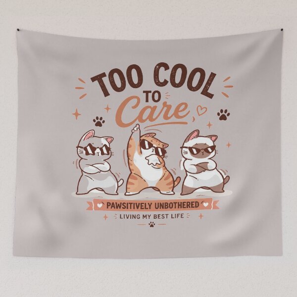 Item preview, Too Cool to Care  designed and sold by aminomen.