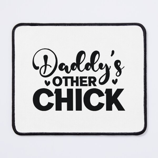Item preview, Daddys Other Chick - Funny Dad Quotes Retro Vintage Aesthetic Cute Daughter Baby Family Gift designed and sold by FuzionRaptor.