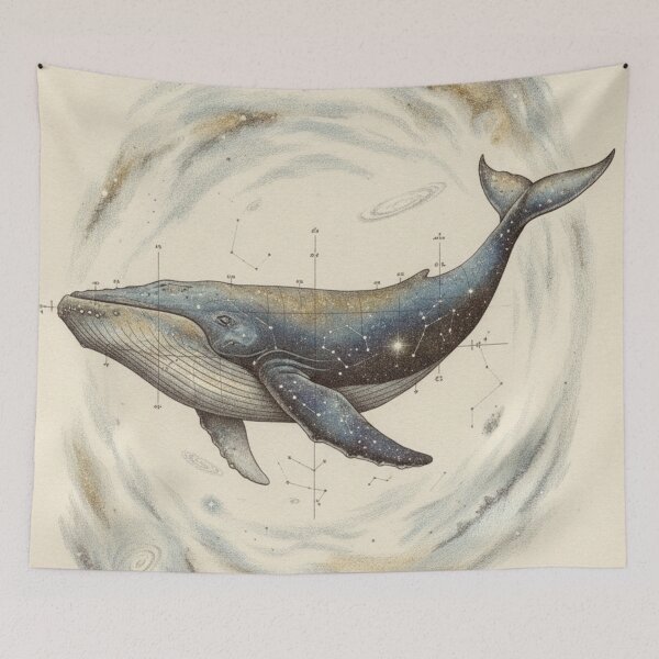Item preview, Celestial Whale | Ocean Giant with Fantastic Style designed and sold by HeyHas.
