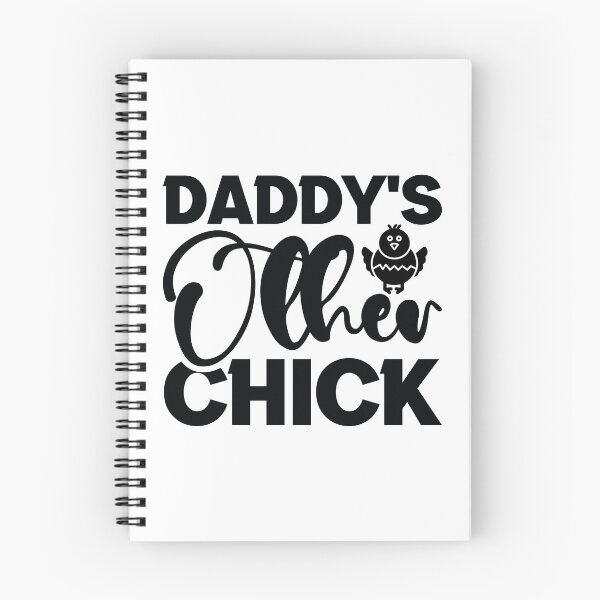 Item preview, Daddys Other Chick - Funny Cute Retro Kids Dad Quotes Cool Father Matching Family Toddler Baby Girl Gift Art designed and sold by FuzionRaptor.